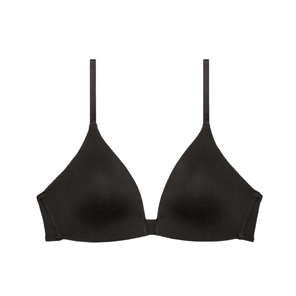 NWT Ethika The Invisible T shirt Bra, Black, Size 34DD